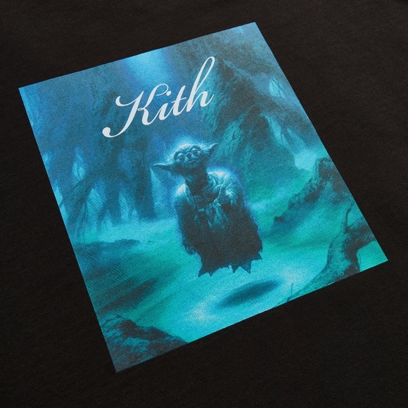 NWT Kith Star Wars Yoda Long Sleeve Tee Shirt S - Picture 2 of 3
